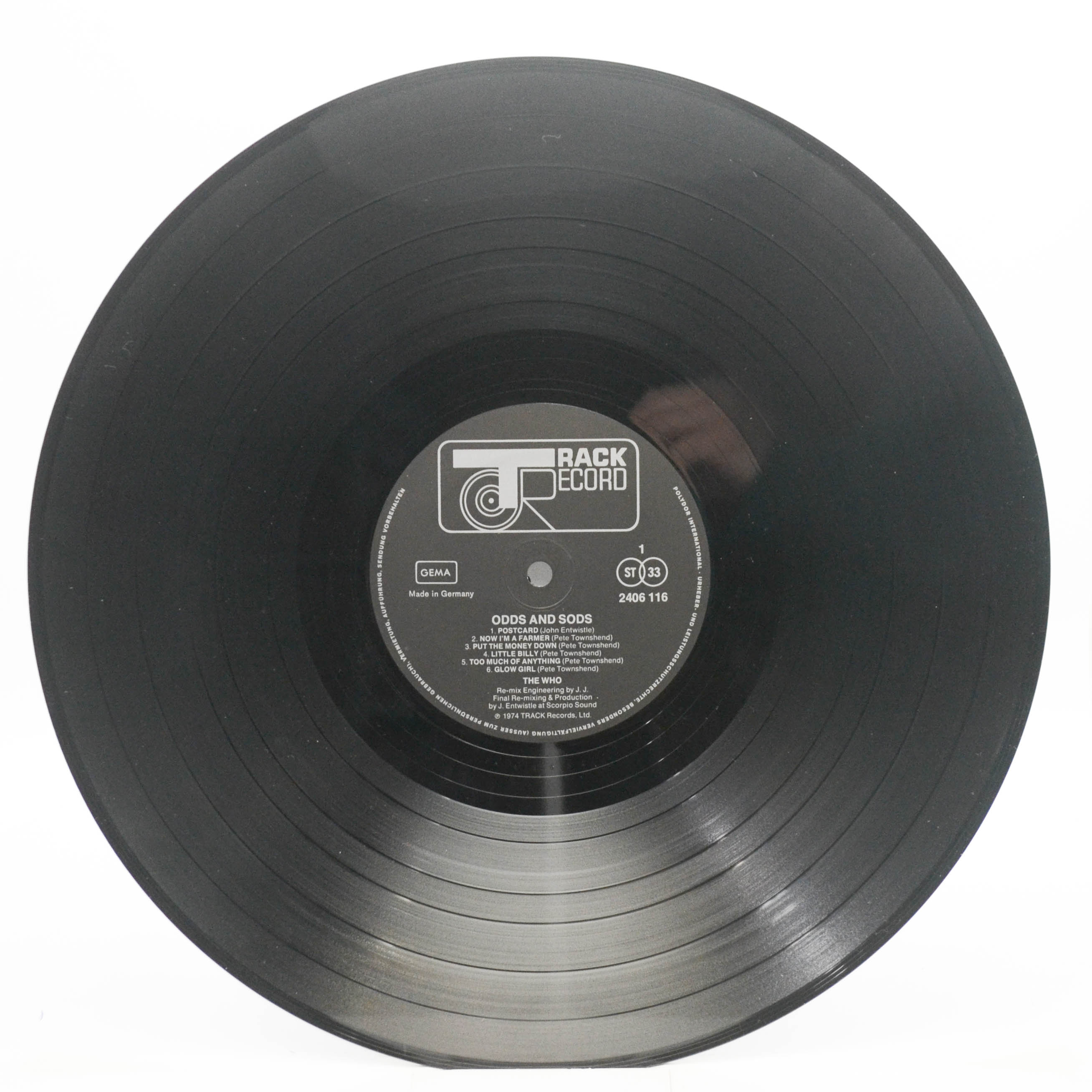 Who — Odds & Sods, 1974