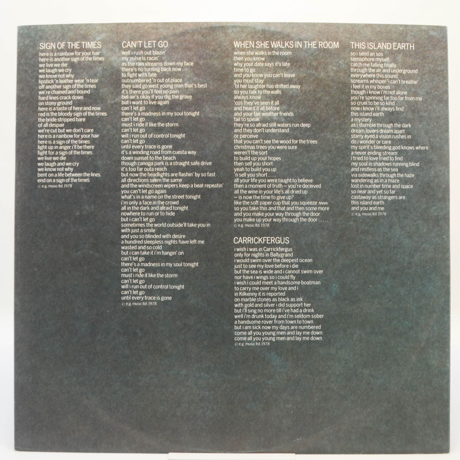 Bryan Ferry — The Bride Stripped Bare, 1978