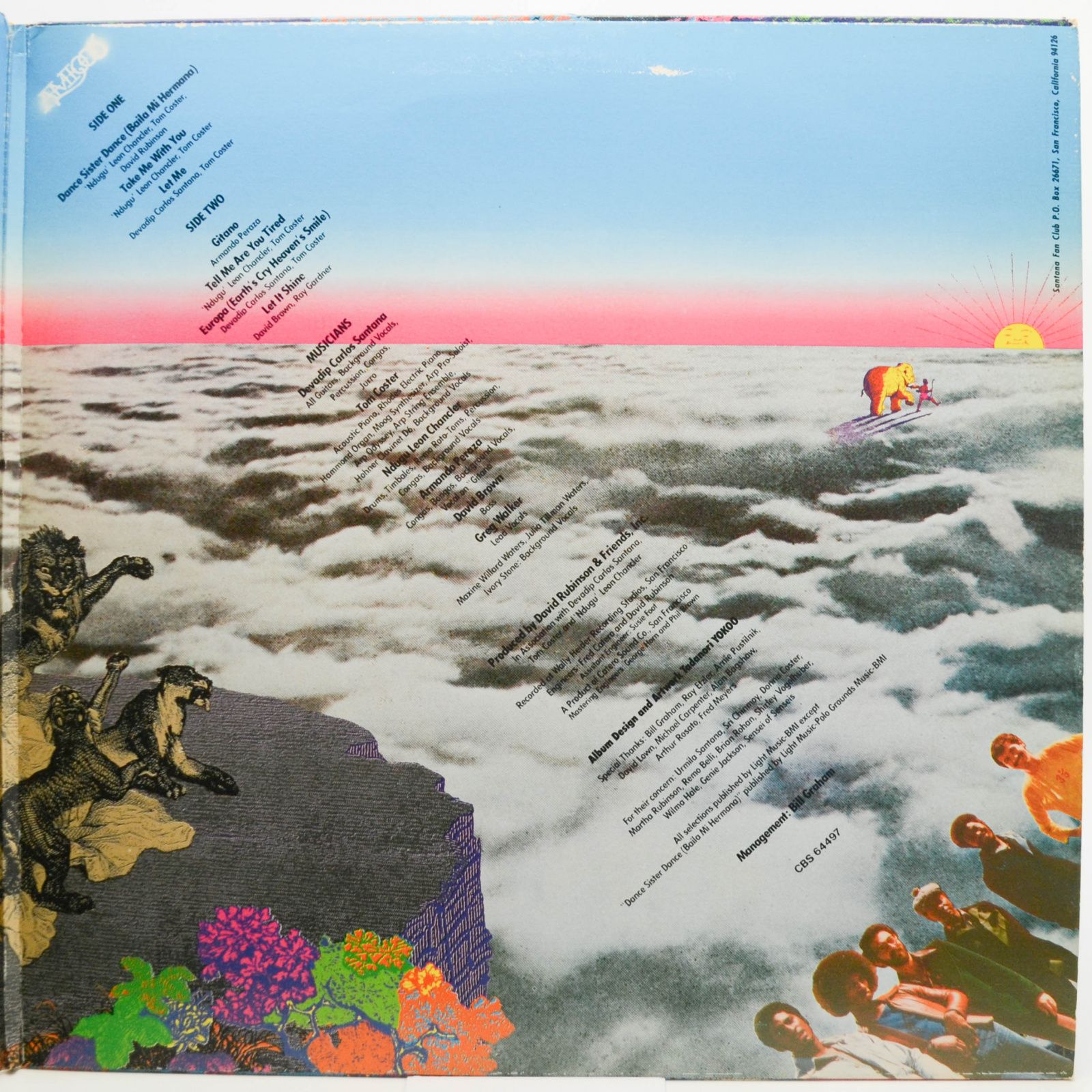 Santana — Amigos, 1976