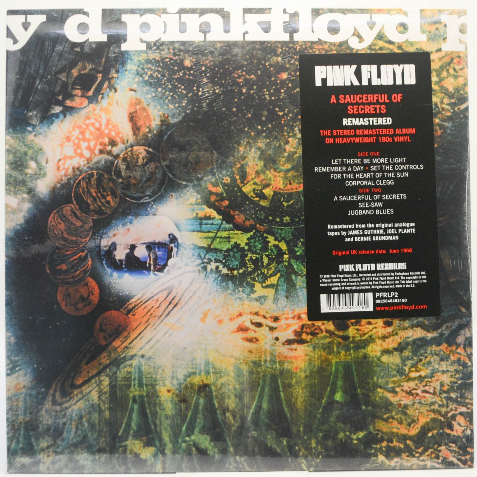 Виниловая пластинка Pink Floyd — A Saucerful Of Secrets, 1968