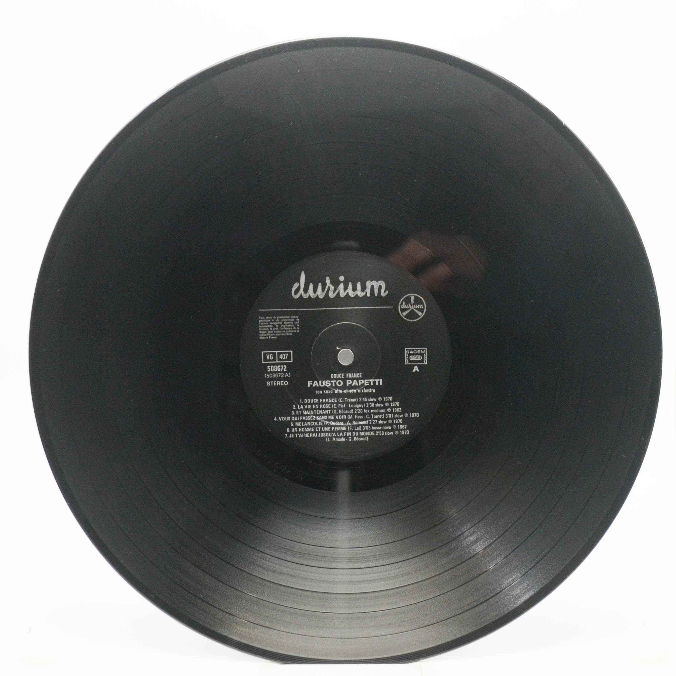 Fausto Papetti — Douce France, 1984