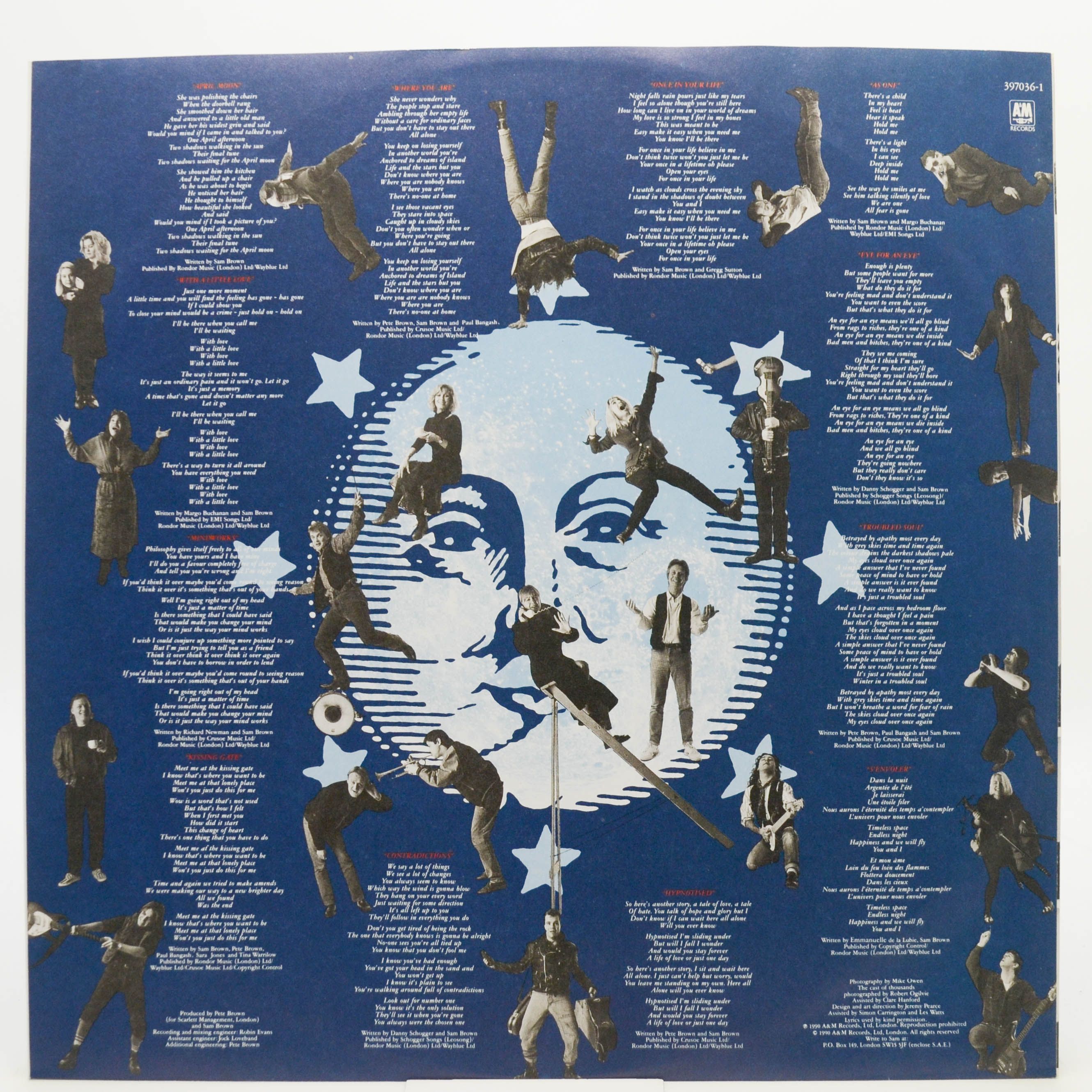 Виниловая пластинка Sam Brown — April Moon, 1990