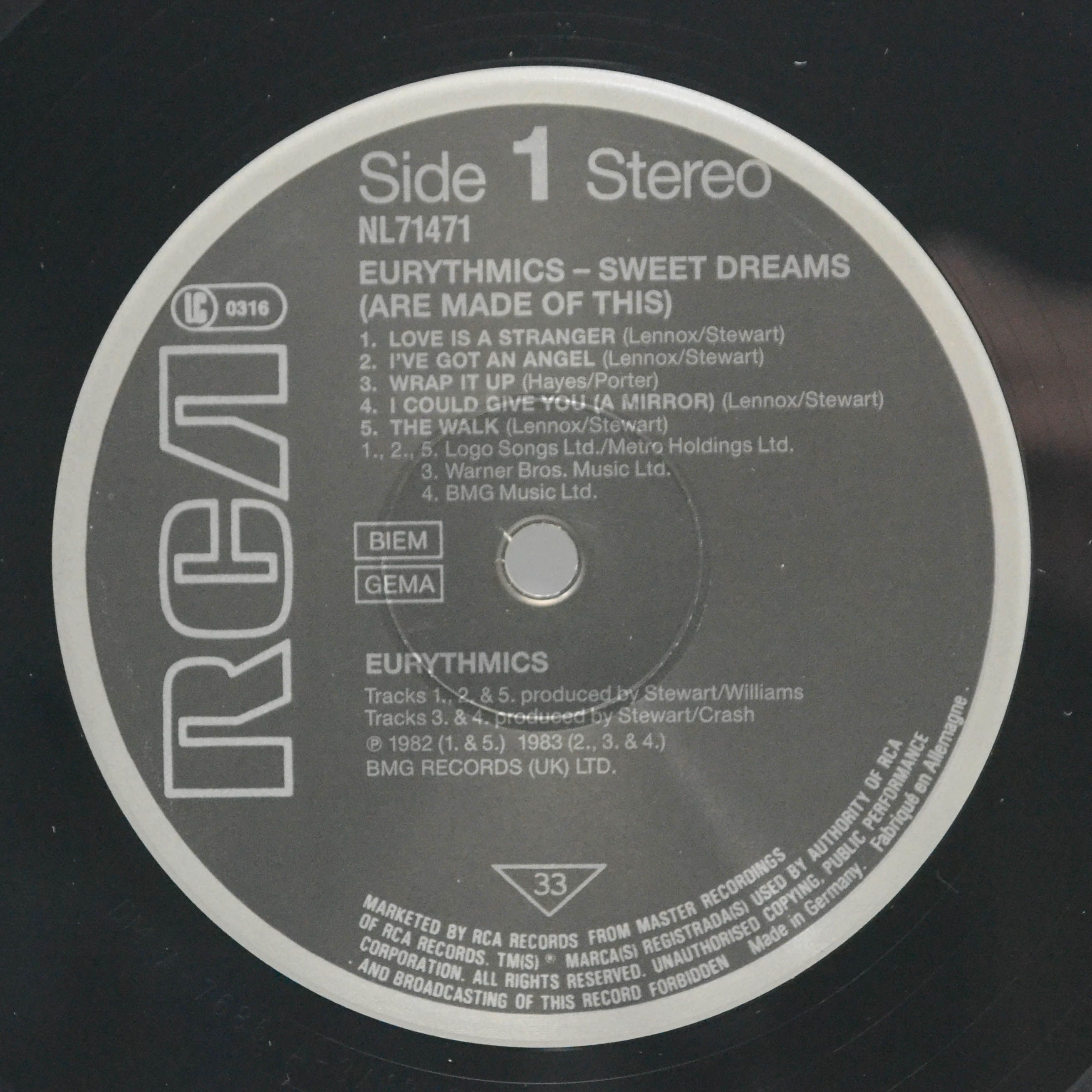 Eurythmics — Sweet Dreams (Are Made Of This), 1987