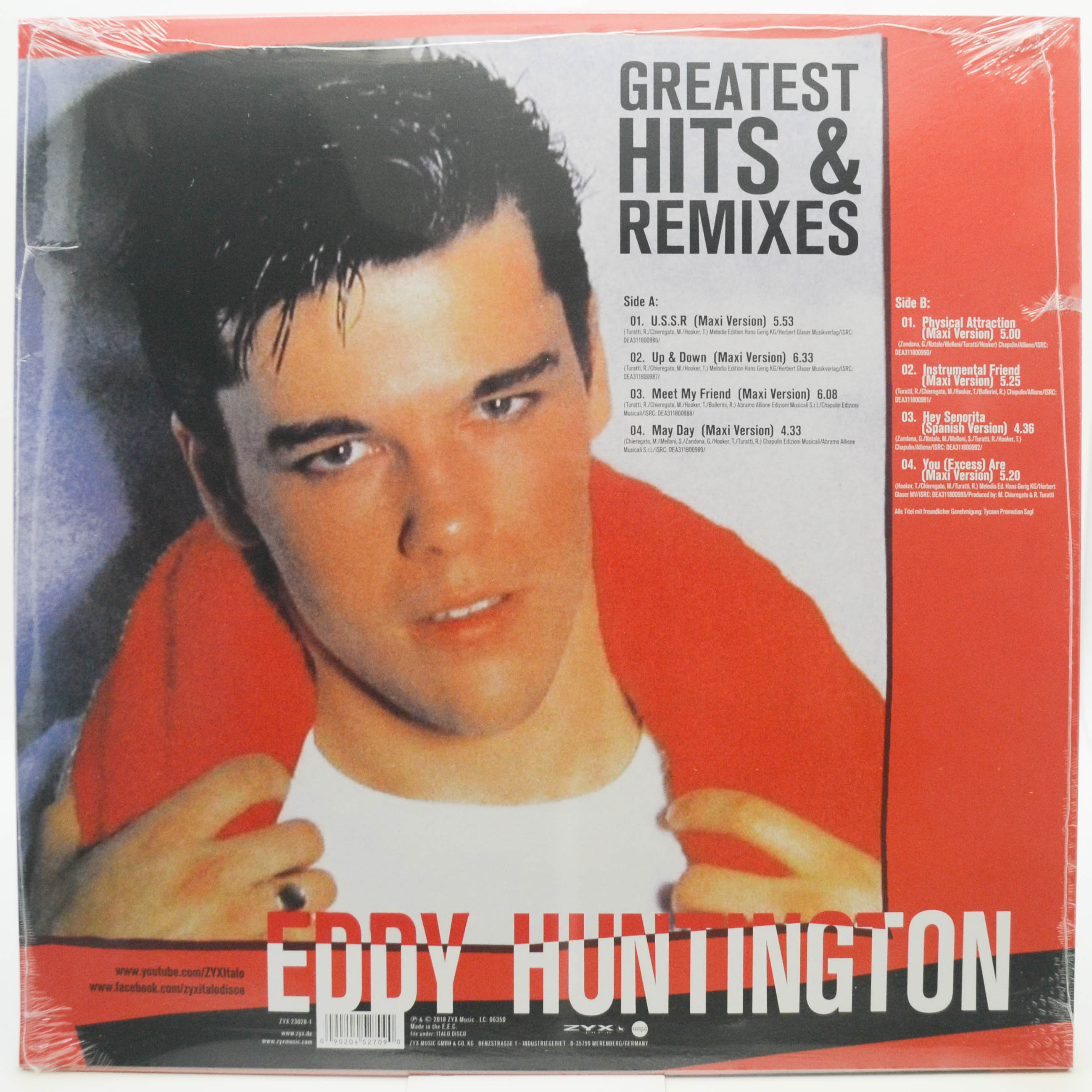 Eddy Huntington — Greatest Hits & Remixes, 2018