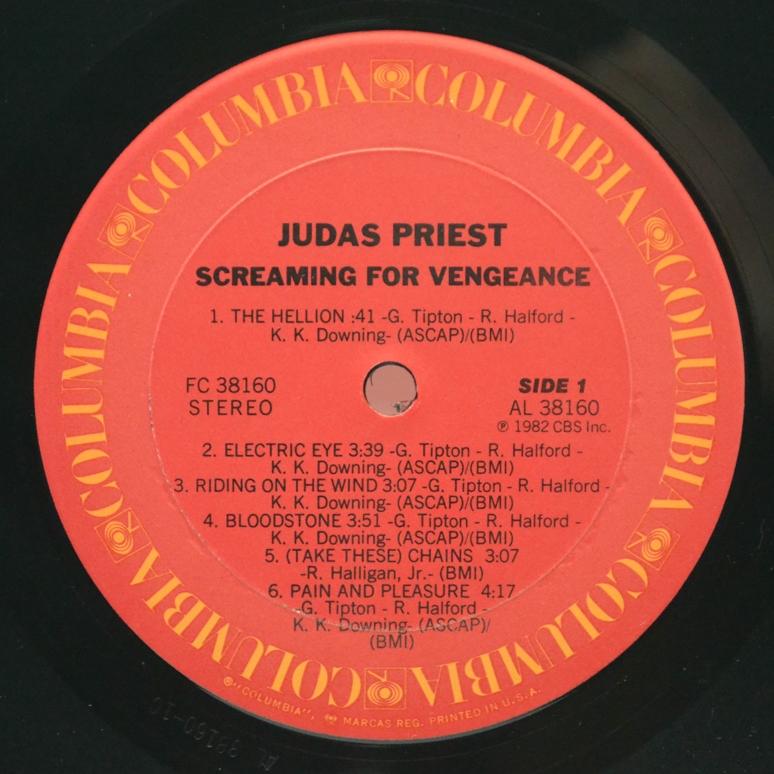 Виниловая пластинка Judas Priest — Screaming For Vengeance (USA), 1982