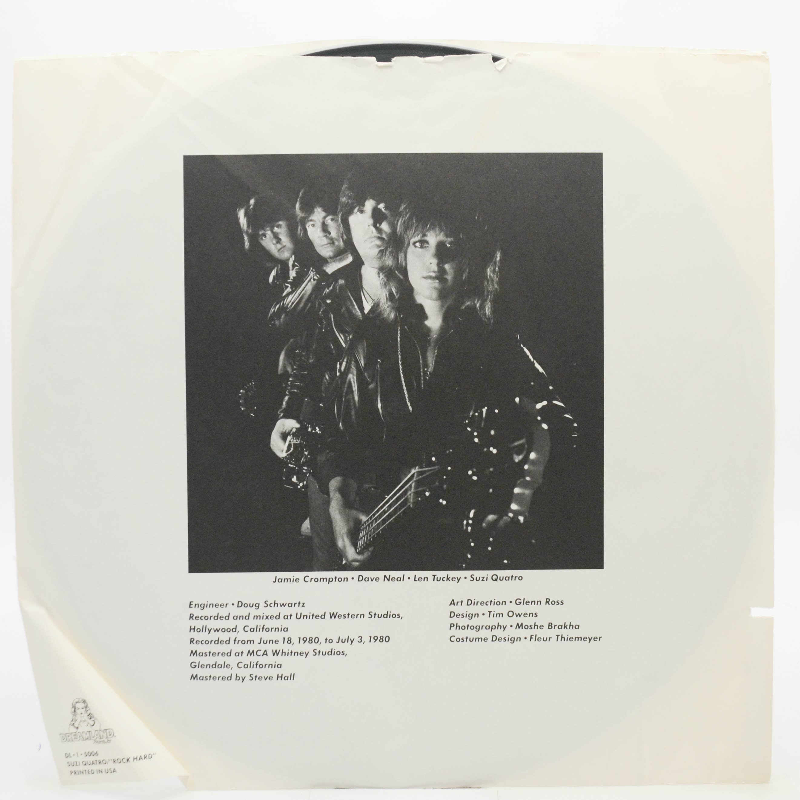 Suzi Quatro — Rock Hard (USA), 1980